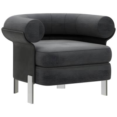 现代布艺单人沙发-A101